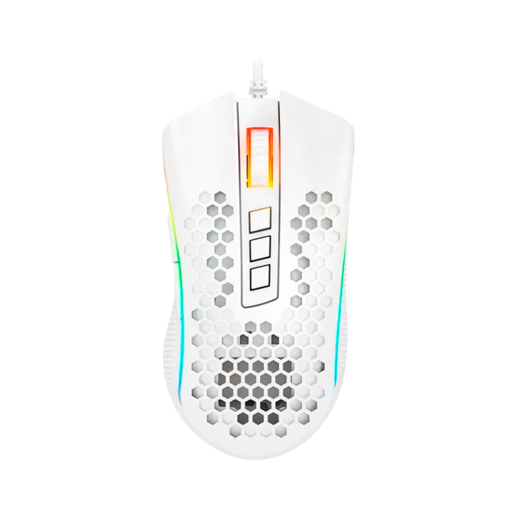 MOUSE REDRAGON STORM ELITE RGB/USB/WHITE/M988W-RGB