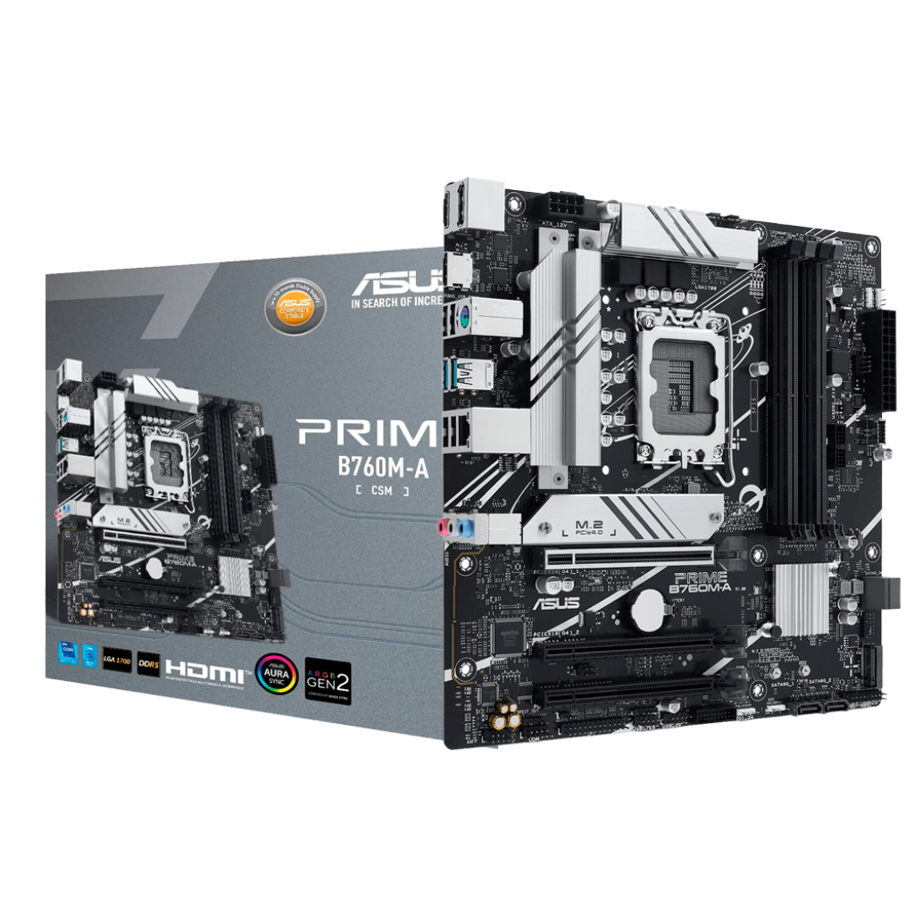 PLACA MADRE PRIME B760M-A ASUS (LGA 1700) DDR5