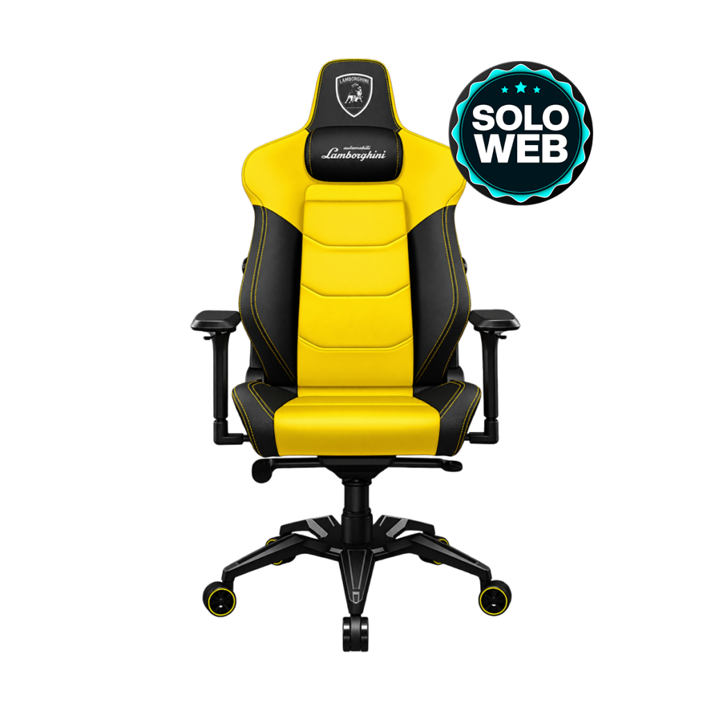 SILLA GAMER LAMBORGHINI VENENO LB-GC - AMARILLO