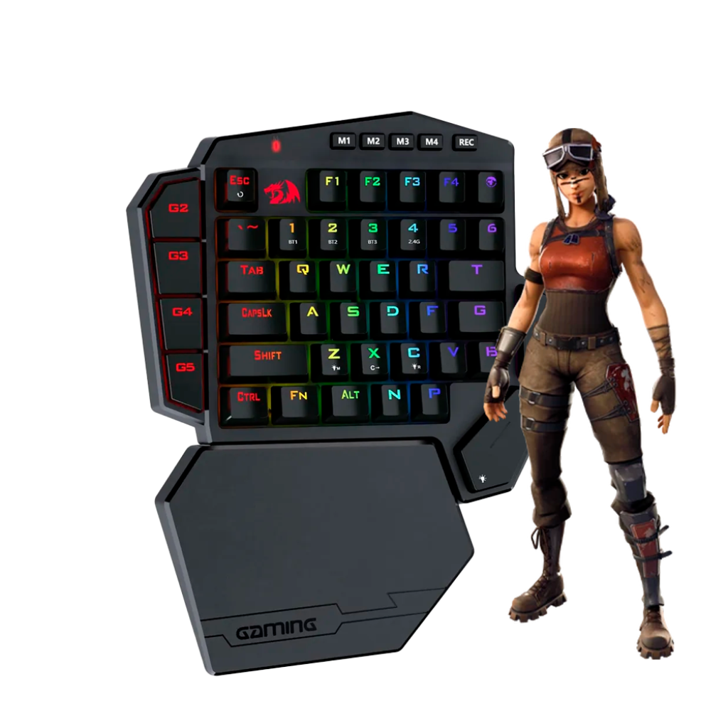 TECLADO MECANICO REDRAGON DITI RGB  S/BROWN K585RGB