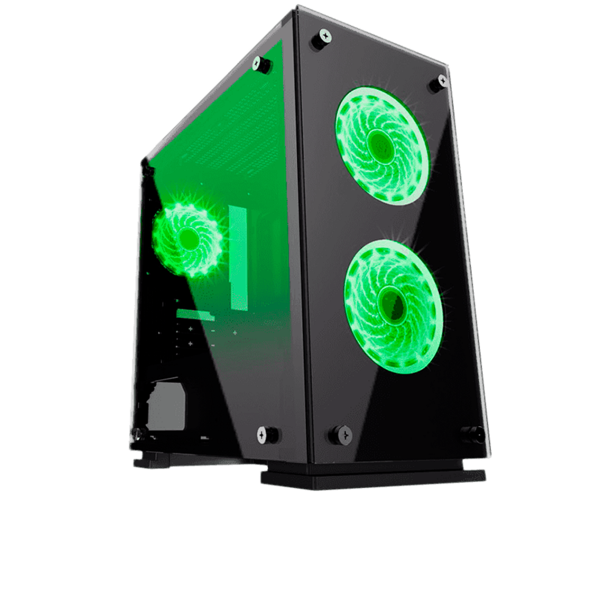 GABINETE GAMING GAMEMAX H605-TA C/3 COOLER RGB (TG)