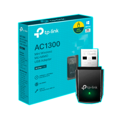 ADAPTADOR DE RED USB TP-LINK ARCHER T3U MINI AC1300 DUAL BAND