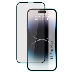 ANTISHOCK PARA IPHONE 14 5D/CON MARCO NEGRO