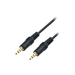 CABLE AUXILIAR 3.5MM/3 METROS/NEGRO