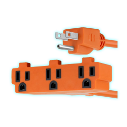 CABLE EXTENSION TRIPLE INTERIOR/EXTERIOR FORZA 1 METRO/NARANJA/FOC-1302OR
