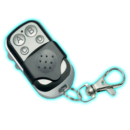 CONTROL UNIVERSAL PARA PORTON/GARAGE 4 BOTONES 433MHZ/CON PILA