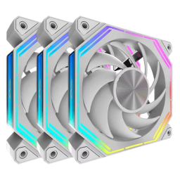 FAN COOLER DARKFLASH AIGO INF34 3 EN 1/120MM/ARGB/WHITE