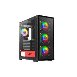 GABINETE GAMER UP GAMER OPTMUS ARBG/4 FAN COOLER/BLACK