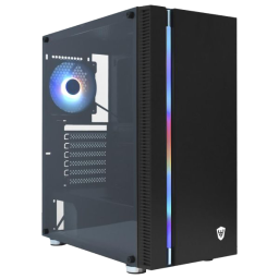 GABINETE GAMING SATE 2100K/1 FAN COLOR/RGB