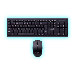 KIT TECLADO + MOUSE WIRELESS KRAB KBKTM10 (NEGRO)