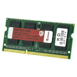 MEMORIA RAM (NB) 4GB DDR3 1600MHZ KEEPDATA KD16S11/4G