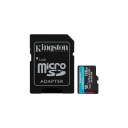 MEMORY 128GB KINGSTON 200MB/S CANVAS GO! PLUS/SDCG4/128GB