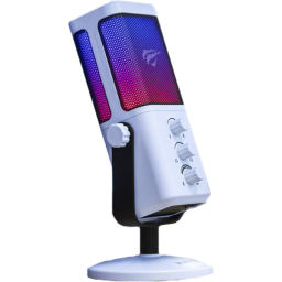 MICROFONO GAMING HAVIT GK65/RGB/WHITE/HVGK-GK65-WH