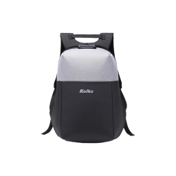 MOCHILA ANTIROBO KOLKE CON CANDADO/BLACK/GREY/ KVM-532