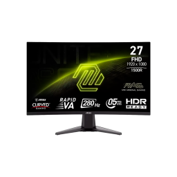 MONITOR 27" MSI MAG 276CXF FHD/CURVO/280HZ/0.5MS/HDR/DP/HDMI/BLACK