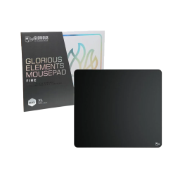 MOUSEPAD GAMER GLORIOUS FIRE XL BLACK 431MM X 381MM X 4MM