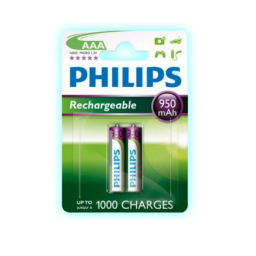 PILA RECARGABLE AAAX2 PHILIPS