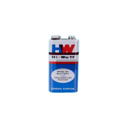 PILA RECTANGULAR HW HI-WATT 6F22M 9V