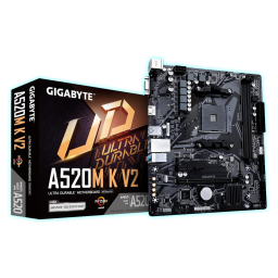 PLACA MADRE GIGABYTE A520M K V2 DDR4 (AM4)