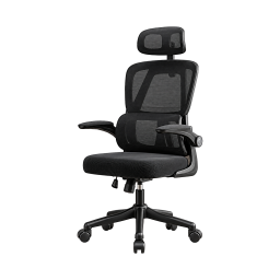 SILLA PARA OFICINA CON ALMOHADILLA EMPOLI MESH EM-ERG/BLACK
