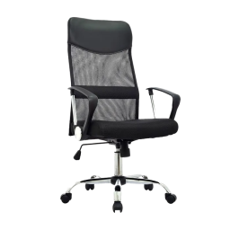 SILLA PARA OFICINA GIRATORIA LEVEL MESH SA-4006 NEGRA