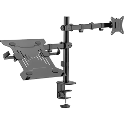 SOPORTE PARA MONITOR Y LAPTOP FTX/1 MONITOR/17" A 32"/9KG/NEGRO/FTX66-C024ML