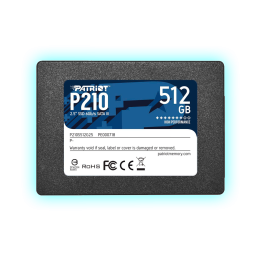 SSD 512GB 2.5" PATRIOT P210 SATA 3