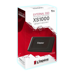 SSD EXTERNO 1TB KINGSTON XS1000 USB-C 3.2 GEN2 SXS1000/1000G /METAL