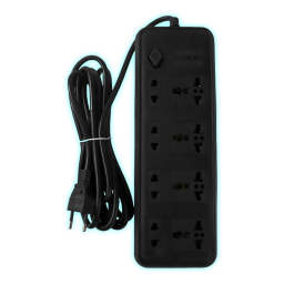 SUPRESOR DE PICO SATE A-R283 (8 TOMAS) 3 MTS. (ZAPATILLA)