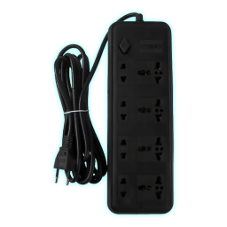 SUPRESOR DE PICO SATE A-R382 (8 TOMAS) 2 MTS (ZAPATILLA)