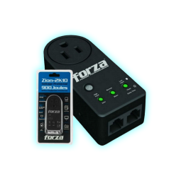 SUPRESOR DE VOLTAJE FORZA ZION-2K10 CON BOTON DE ENCENDIDO/APAGADO 220V