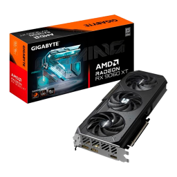 TARJETA GRAFICA 16GB RX 9060 XT RADEON GAMING OC/GDDR6/3 FAN COOLER/BLACK