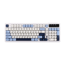 TECLADO AJAZZ AF98 RGB USB INGLES/BLUE/WHITE/BLUE