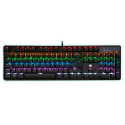 TECLADO MECANICO HP GK320 RETROILUMINADO NEGRO S/W BLUE