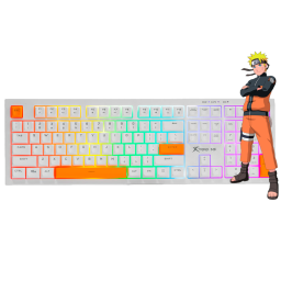 TECLADO GAMING XTRIKE ME KB-512 WH RETROILUMINADO/WHITE/KB-512 WH