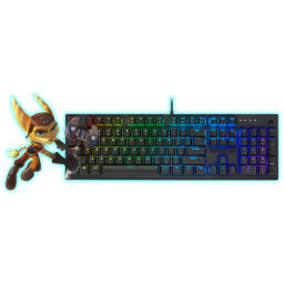 TECLADO MECÁNICO CORSAIR K60 RGB PRO 100% USB (INGLÉS) NEGRO S/W CHERRY MV VIOLA