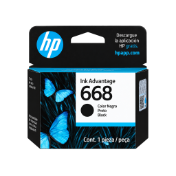 TINTA HP 668 NEGRO