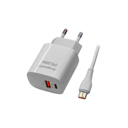 CARGADOR ECOPOWER EP-7022 20W TIPO C