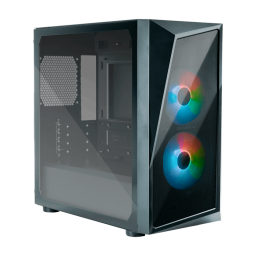 GABINETE COOLER MASTER CMP 320/ARGB/CON 2 FAN COOLER/BLACK/CP320-KGNN-S00