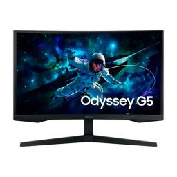 MONITOR 27" SAMSUNG ODYSSEY G5 LS27CG552ENXZA CURVO/QHD/HDMI/165HZ