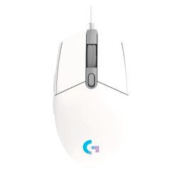 MOUSE GAMING LOGITECH G203 LIGHTSYNC RGB WHITE