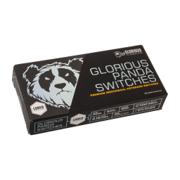 SWITCHES MECANICOS GLORIOUS PANDA RGB COMPATIBLE (X36)
